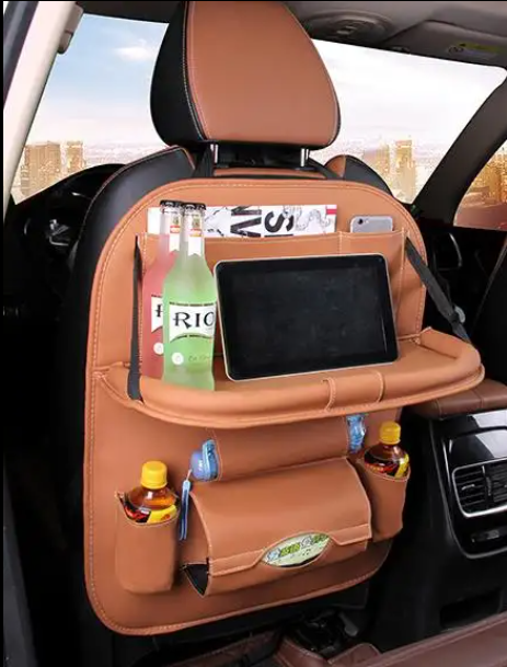 Car Back Seat Organizer with Tray Table