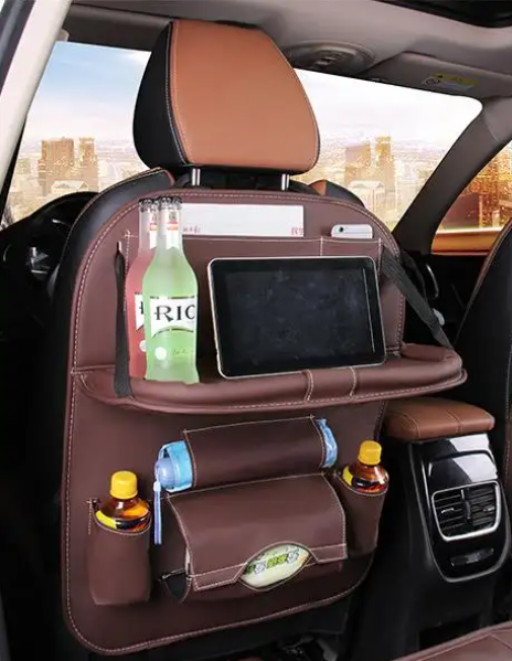 Car Back Seat Organizer with Tray Table