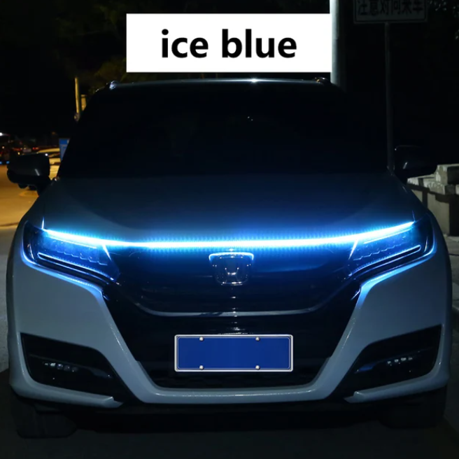 Car Led Light Strip Scan Starting for Hood