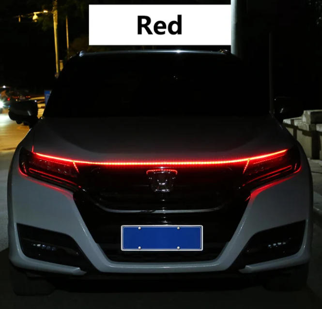 Car Led Light Strip Scan Starting for Hood