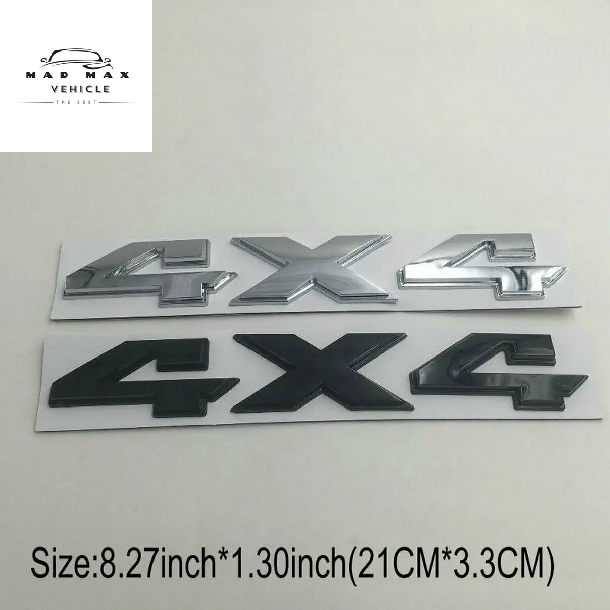 3D Metal 4X4 Car Sticker Emblem Badge Decals Car Tail Sticker for Dodge Ram 1500 2500 3500 4X4 Jeep Grand Cherokee Wrangler Ford