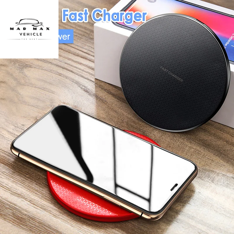 Universal Qi Wireless Charger 5W/10W Phone Charger Wireless Fast Charging Car Phone Charging Pad for Huawe