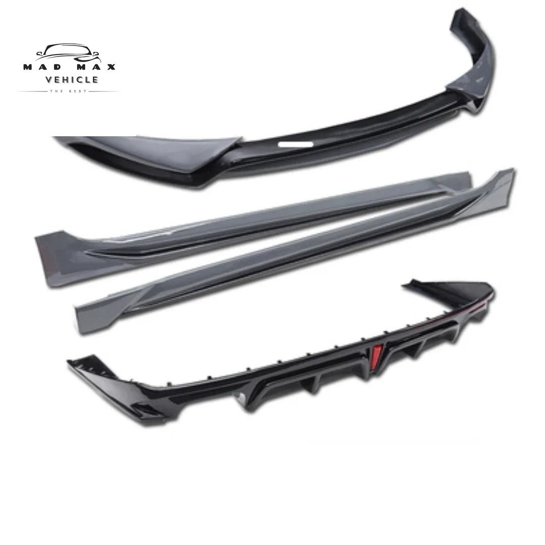 Body Kit Front Rear Lip Side Skirt for Hyundai Elantra 7Th 2021 Upgrade Tail Wing Car Accessories